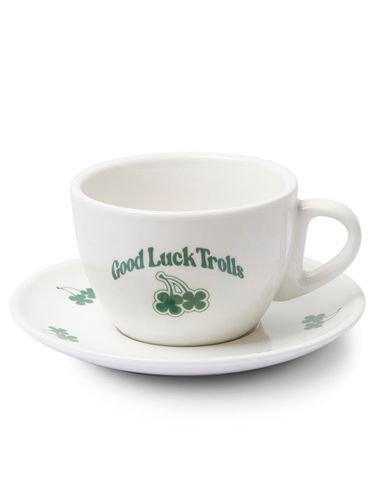 Porcelain Lucky Graphic White Cup Set [WHITE] - KIRSH - Modalova