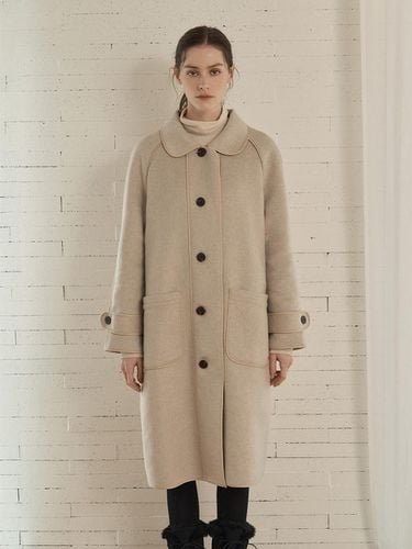 Bailey Single Minimalist Coat (YW24C041) - FIVE AVENUE - Modalova