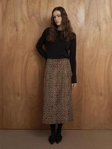 Print Flowing Long Skirt (YW24S118) - FIVE AVENUE - Modalova