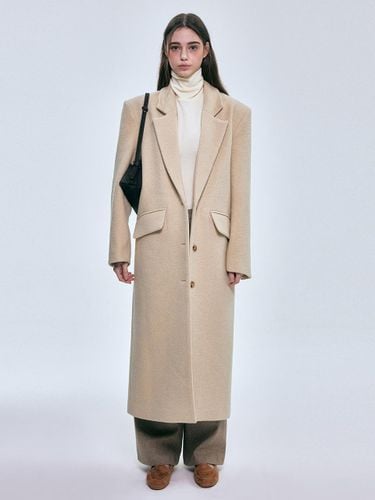 Maxi Wool Long Coat [Buttery Yellow] - FOVERE - Modalova