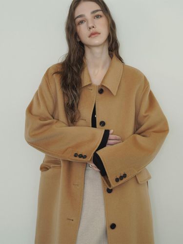 Cashmere Single Stitch Merino Wool Coat [] - sisterhood - Modalova