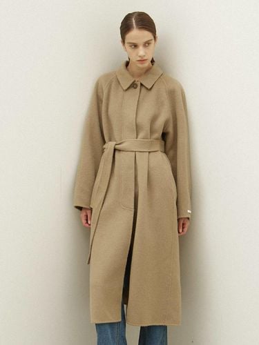 Raglan Handmade Wool Coat [Khaki] - OVEOF - Modalova