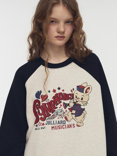 Cotton Terry Raglan Balloon Sweatshirt [] - CPGN - Modalova