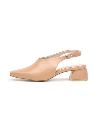 Lambskin Leather Curved Slingback [PINK] (UFA3PB03PC) - UDIRE - Modalova