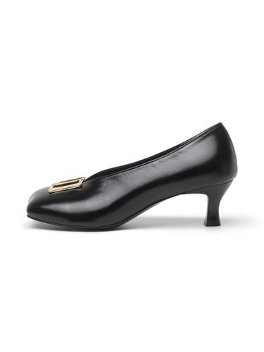 Premium Leather 5cm Heel Pumps [Black] (UFA3PM05BK) - UDIRE - Modalova