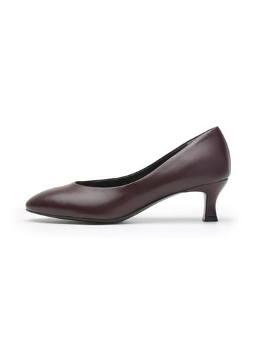 Premium Leather Classic Gioia Pumps [Wine] (UFA3PM09WN) - UDIRE - Modalova