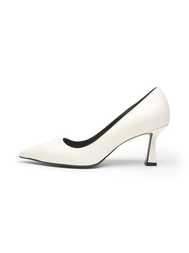 Premium Leather Classic Stiletto Pumps [Ivory] (UFA3PM11IV) - UDIRE - Modalova