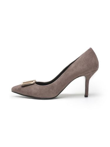 Premium Leather Classic Pumps [Khaki] (UFA4PM16KH) - UDIRE - Modalova