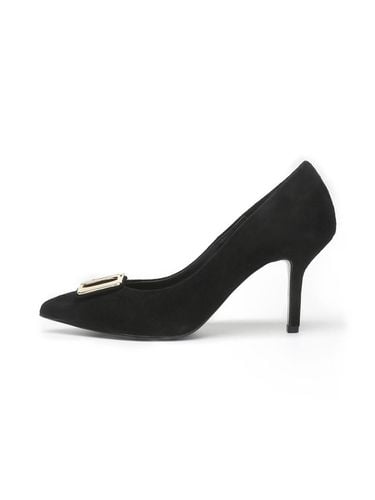 Elegant Leather 8cm Heel Pumps [Black] (UFA4PM16BK) - UDIRE - Modalova