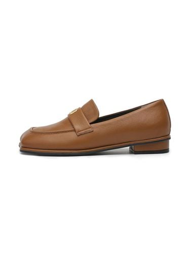 Sheep Leather Side Stitching Dolce Loafer [Walnut Brown] (UFA3LO21WA) - UDIRE - Modalova