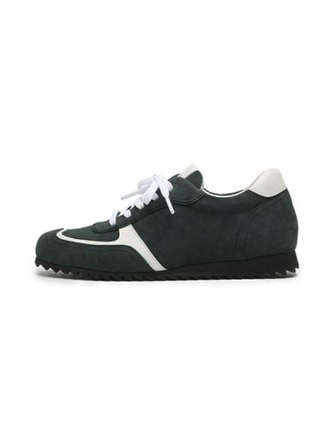 Premium Leather Lightweight Sneakers [Green] (UFA4MK42GR) - UDIRE - Modalova