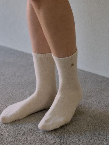 Wool Blend Vintage Logo Socks - omnipotent - Modalova