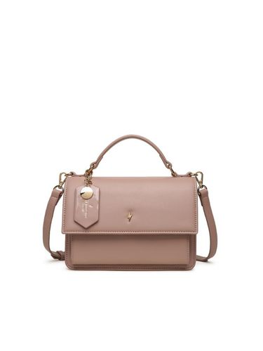 Vegan Leather Decorative Charm Crossbody Bag [PINK] (PB22FW006) - Paul's Boutique - Modalova