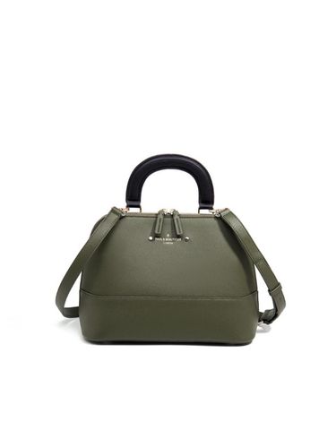 Vegan Leather Convertible Tree Handle Tote Bag [Army Green] (PB22FW007) - Paul's Boutique - Modalova