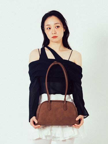 Suede Versatile Daily Bag [BROWN] - Paul's Boutique - Modalova