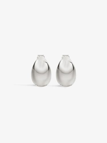 Plated Teardrop Statement Earring - LE MOWE - Modalova