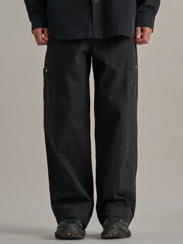 Loose Fit Thick Twill Cargo Pants [Black] - NONTYPE - Modalova