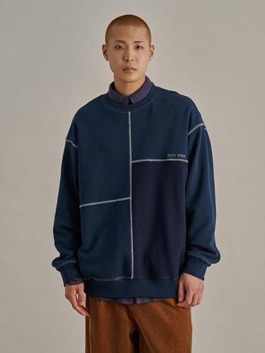 Heavyweight Cotton-Polyester Reverse Sweatshirt [NAVY] - NONTYPE - Modalova