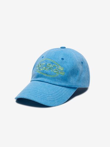 Washed Cotton Embroidered Ball Cap [BLUE] - NONTYPE - Modalova