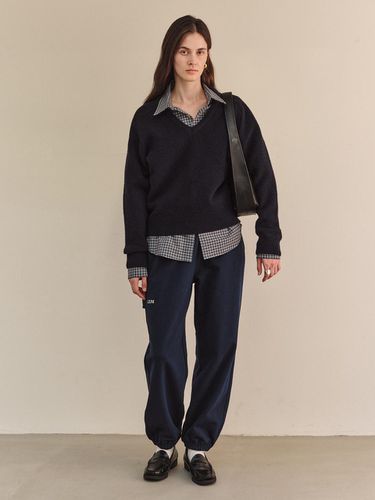 French Terry Carpenter Jogger Pants [] - LEUNI - Modalova