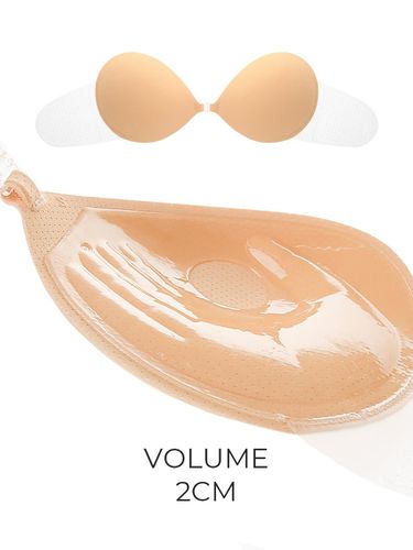 Side-up Adhesive Push-up Front Hook Bra [Nude] - HIPPINK - Modalova