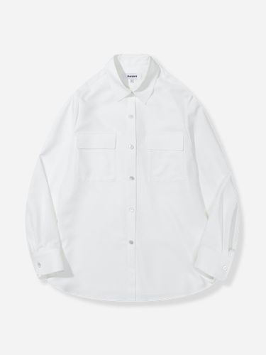 Tencel Pocket Blouse [White] - fielders - Modalova