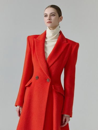 Suri Alpaca Wool Double Tailored Coat [] - NUMERO SETTE - Modalova