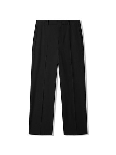 TR Fleece-Lined Semi Wide-Fit Basic Pants (HAALP23) - ADHOC - Modalova