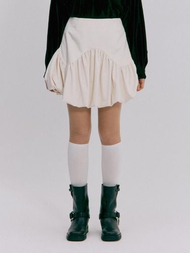 Premium Polyester Mini Skirt [White] - PARISIEN’S KYOTO TRIP - Modalova