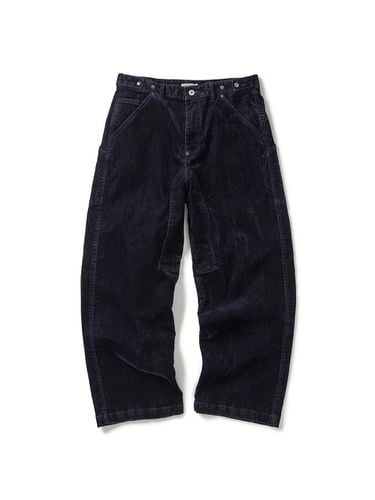 Velvet Heavyweight Wide Fit Work Pants [Dark Navy] - karactor - Modalova