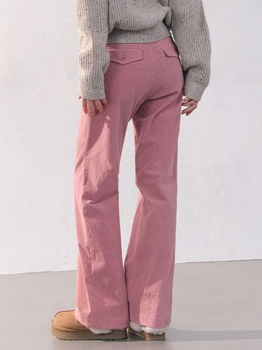 Soft Corduroy Bootcut Pants [] - CLO`ET - Modalova