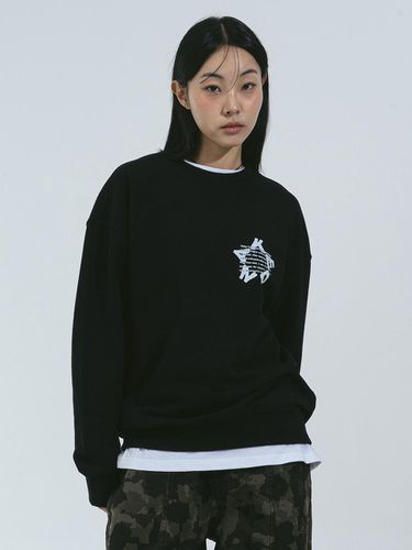 Cotton Polyester Oversized Logo MTM [BLACK] - Kenda - Modalova