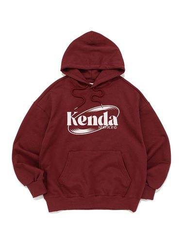 Oversized Cotton Polyester Oval Vinyls Hood [BURGUNDY] - Kenda - Modalova