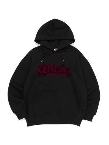 Cotton Polyester Overfit Hood [BLACK] - Kenda - Modalova