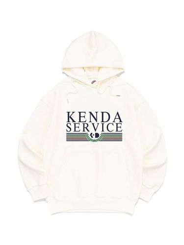 Cotton Polyester Overfit Hood [Beige] - Kenda - Modalova