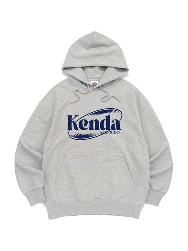 Oversized Cotton-Polyester Triple Stitched Hood [Melange] - Kenda - Modalova