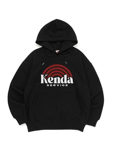 Oversized Cotton-Polyester Vinyls Hood [BLACK] - Kenda - Modalova