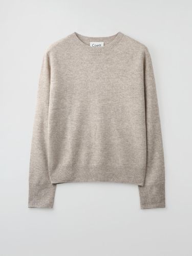 Cashmere Wool Clean-cut Knit Top [] - Coett - Modalova