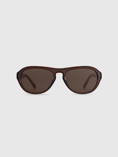 TR-90 Premium Nylon Sunglasses [Brown] - BLUE ELEPHANT - Modalova