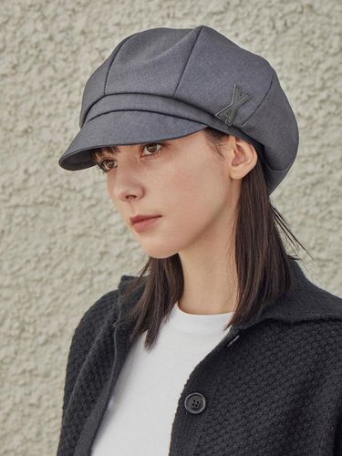 High Crown Dart VA Patch Cap [Charcoal] - VARZAR - Modalova