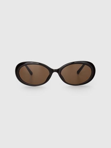 Contemporary Lightweight Acetate Sunglasses [Deep Brown] - BLUE ELEPHANT - Modalova