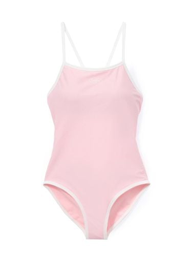 Nordic Classic Center Logo Swimsuit [Pink] (S001) - halden - Modalova