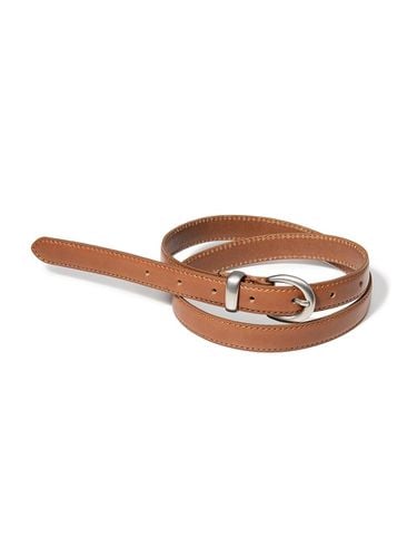 Western Round Leather Belt [] (T013) - halden - Modalova