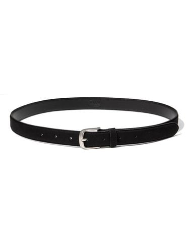 Square Buckle Suede Belt [] (T023) - halden - Modalova