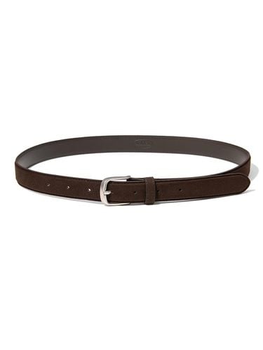 Square Buckle Suede Belt [] (T023) - halden - Modalova