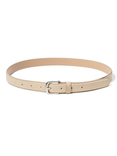 Basic Square Polyester Suede Belt [] (T023) - halden - Modalova