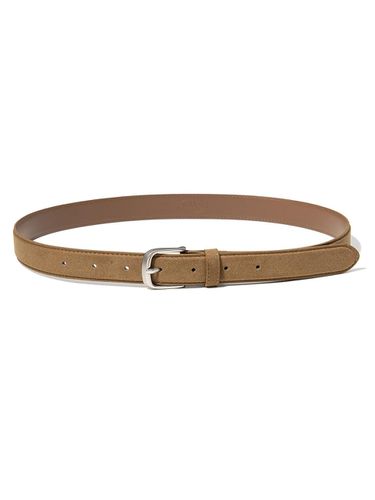 Basic Square Polysuede Adjustable Belt [] (T023) - halden - Modalova