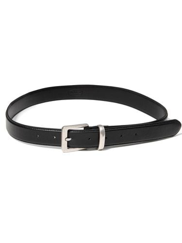 Square Vintage Silver Cowhide Leather Belt [] (T024) - halden - Modalova