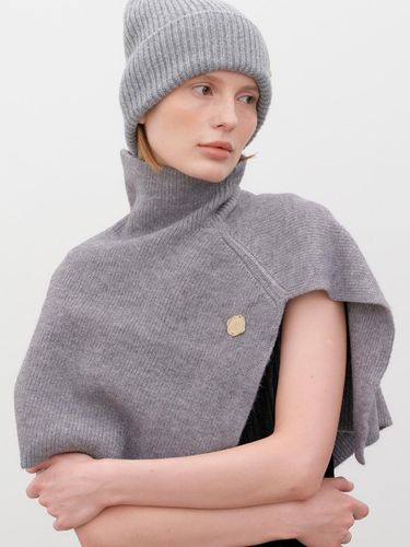 Minimal Slit Nordic Neck Warmer [] (M034) - halden - Modalova