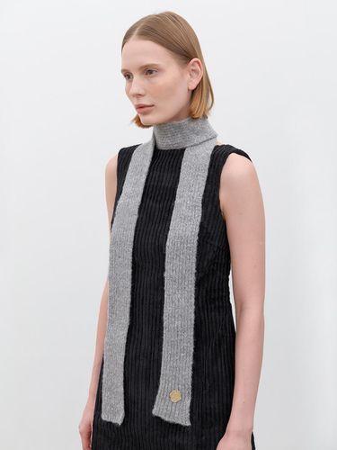 Wool Slim Nordic Muffler [] (M035) - halden - Modalova